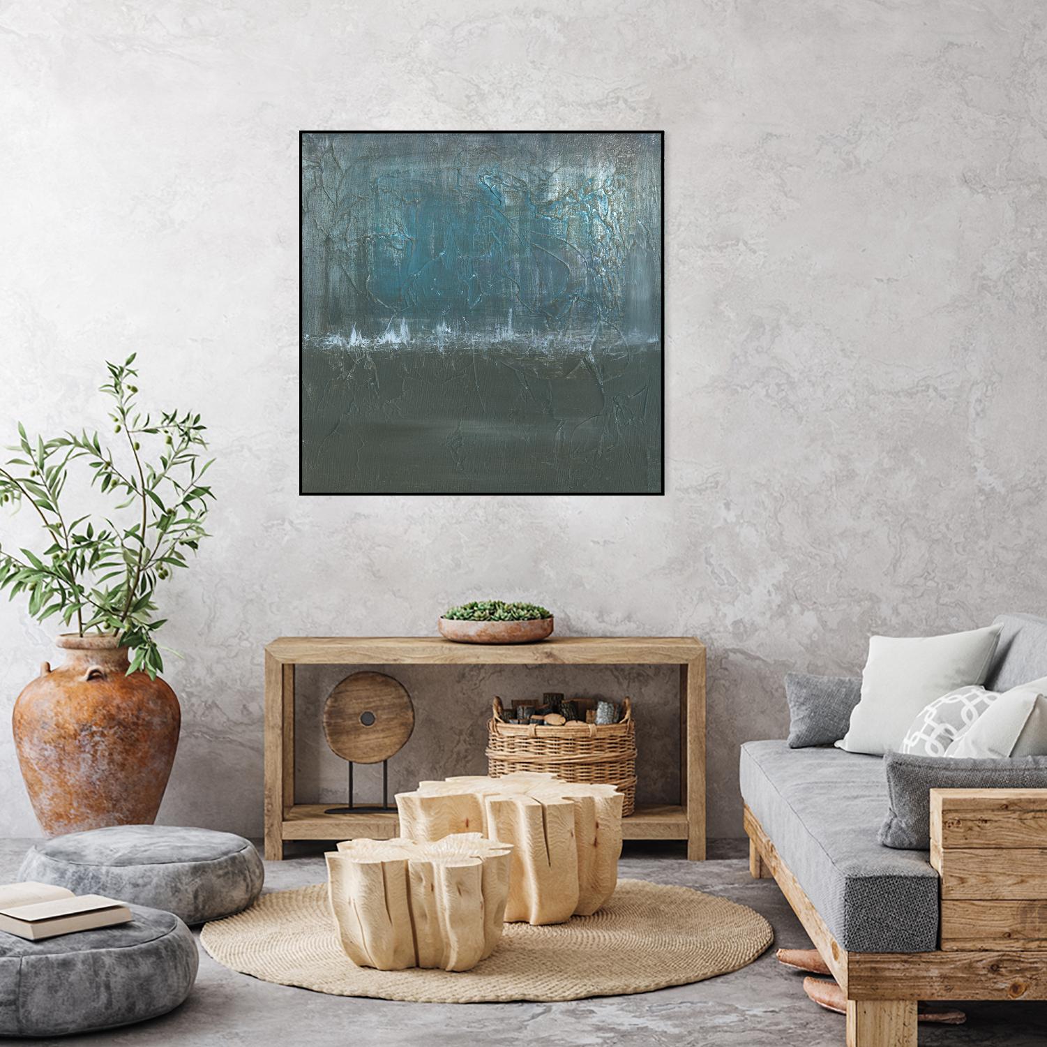 Silver of Twilight by Matt Leblanc on GIANT ART - grey abstract