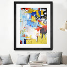 The History of Losing Zeroes Part II by Mark Pulliam on GIANT ART - yellow abstract