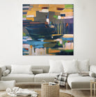 Boat by Mark Pulliam on GIANT ART - orange abstract