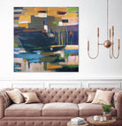 Boat by Mark Pulliam on GIANT ART - orange abstract