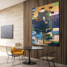 Boat by Mark Pulliam on GIANT ART - orange abstract