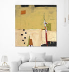 Le Circ II by Mark Pulliam on GIANT ART - yellow abstract