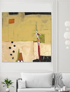 Le Circ II by Mark Pulliam on GIANT ART - yellow abstract