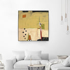 Le Circ II by Mark Pulliam on GIANT ART - yellow abstract