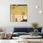 Le Circ II by Mark Pulliam on GIANT ART - yellow abstract