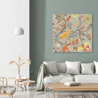 Folklore II by Maya Woods on GIANT ART - yellow floral