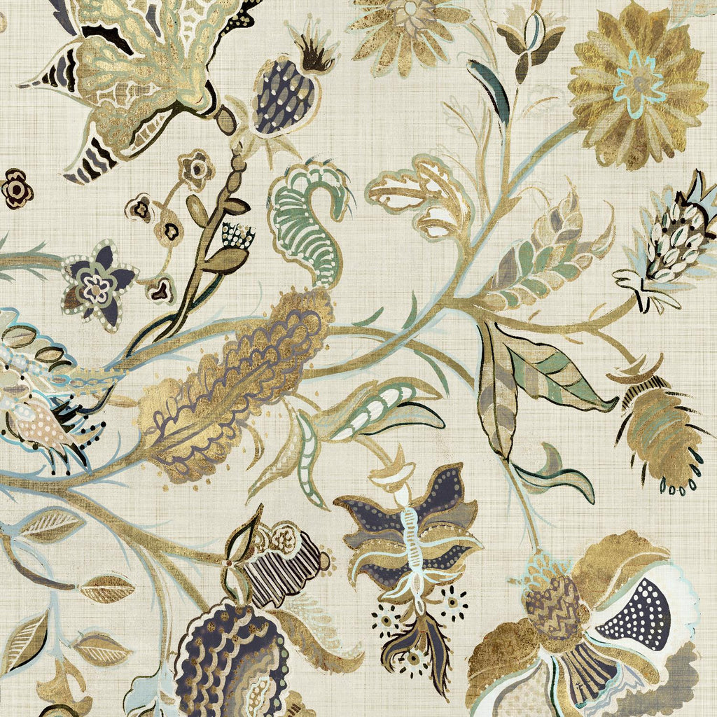 Mythos I de Maya Woods sur GIANT ART - floral brun