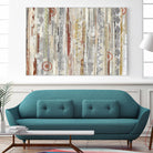 Star Dust II by Maya Woods on GIANT ART - red abstract