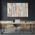 Star Dust II by Maya Woods on GIANT ART - red abstract