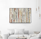 Star Dust II by Maya Woods on GIANT ART - red abstract