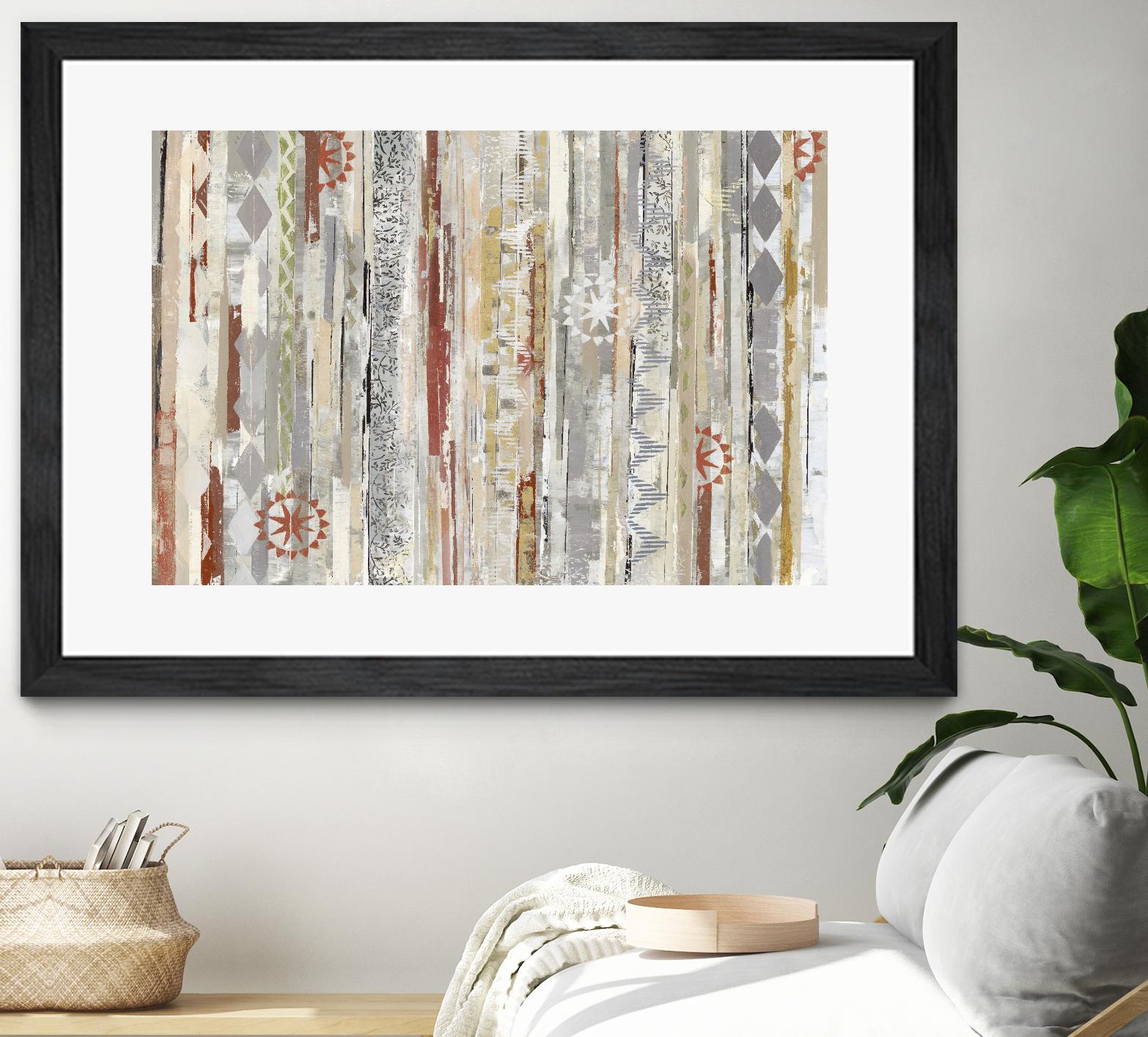 Star Dust II by Maya Woods on GIANT ART - red abstract