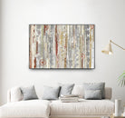 Star Dust II by Maya Woods on GIANT ART - red abstract