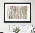 Star Dust II by Maya Woods on GIANT ART - red abstract