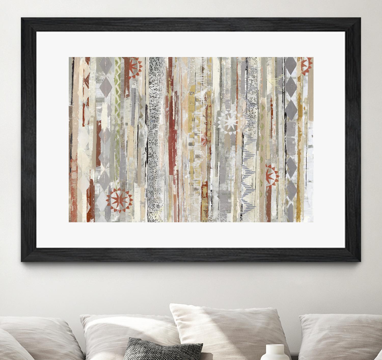 Star Dust II by Maya Woods on GIANT ART - red abstract