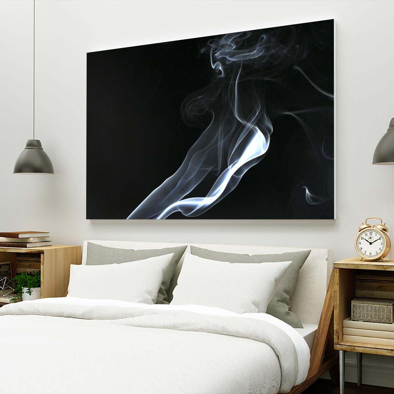 Lit Up Again by Martin Smith on GIANT ART - white abstract