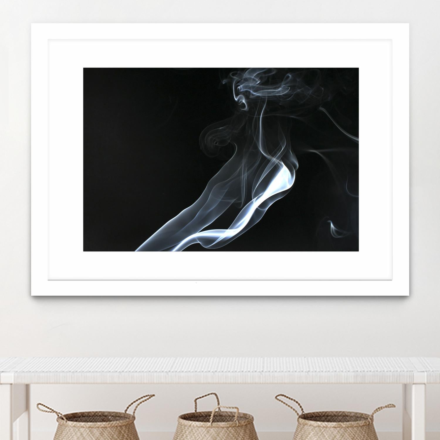 Lit Up Again by Martin Smith on GIANT ART - white abstract