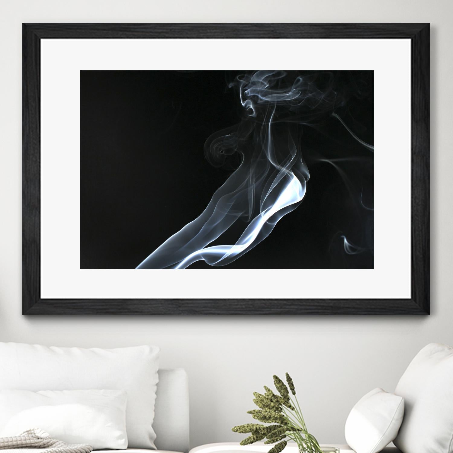 Lit Up Again by Martin Smith on GIANT ART - white abstract