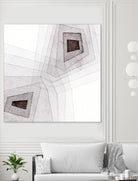 Meld III by Nikki Galapon on GIANT ART - white contemporary