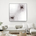 Meld III by Nikki Galapon on GIANT ART - white contemporary