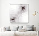 Meld III by Nikki Galapon on GIANT ART - white contemporary