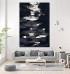 Black Water I by Norm Stelfox on GIANT ART - white abstract