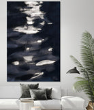 Black Water I by Norm Stelfox on GIANT ART - white abstract