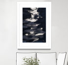 Black Water I by Norm Stelfox on GIANT ART - white abstract