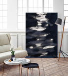 Black Water I by Norm Stelfox on GIANT ART - white abstract