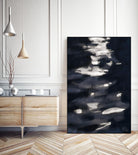 Black Water I by Norm Stelfox on GIANT ART - white abstract