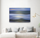 Mythical Wave by Norm Stelfox on GIANT ART - blue abstract