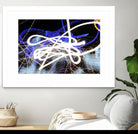 A Light Trails IV by Norm Stelfox on GIANT ART - black abstract