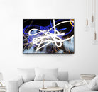 A Light Trails IV by Norm Stelfox on GIANT ART - black abstract