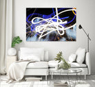 A Light Trails IV by Norm Stelfox on GIANT ART - black abstract