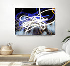 A Light Trails IV by Norm Stelfox on GIANT ART - black abstract