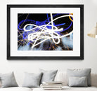 A Light Trails IV by Norm Stelfox on GIANT ART - black abstract