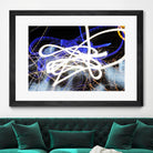 A Light Trails IV by Norm Stelfox on GIANT ART - black abstract