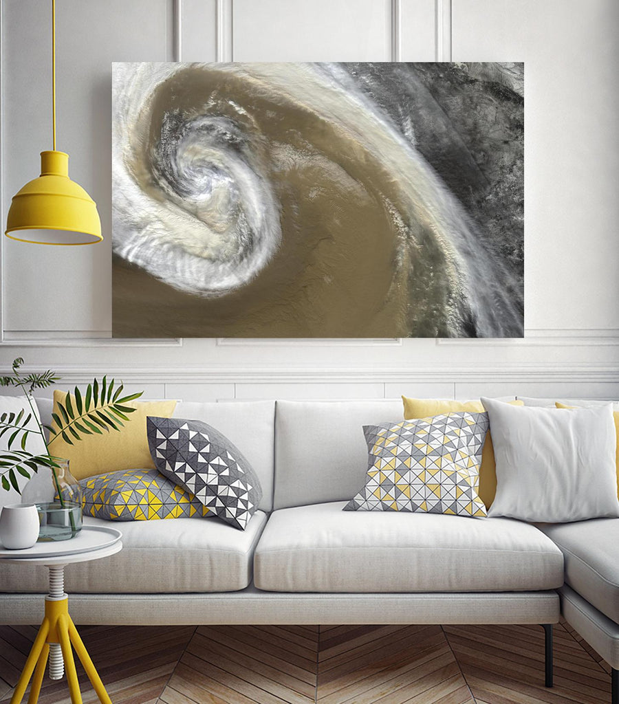 Typhoon by Norm Stelfox on GIANT ART - grey abstract