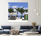 Key West Cabana I by Rick Novak on GIANT ART - green tropical