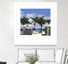 Key West Cabana I by Rick Novak on GIANT ART - green tropical