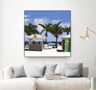Key West Cabana I by Rick Novak on GIANT ART - green tropical