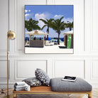 Key West Cabana I by Rick Novak on GIANT ART - green tropical