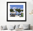 Key West Cabana I by Rick Novak on GIANT ART - green tropical