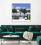 Key West Cabana I by Rick Novak on GIANT ART - green tropical