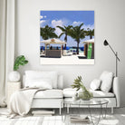 Key West Cabana I by Rick Novak on GIANT ART - green tropical