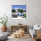 Key West Cabana I by Rick Novak on GIANT ART - green tropical