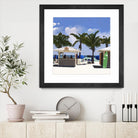 Key West Cabana I by Rick Novak on GIANT ART - green tropical