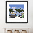 Key West Cabana I by Rick Novak on GIANT ART - green tropical
