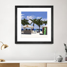Key West Cabana I by Rick Novak on GIANT ART - green tropical