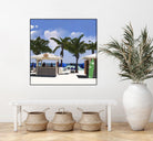 Key West Cabana I by Rick Novak on GIANT ART - green tropical