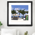 Key West Cabana I by Rick Novak on GIANT ART - green tropical